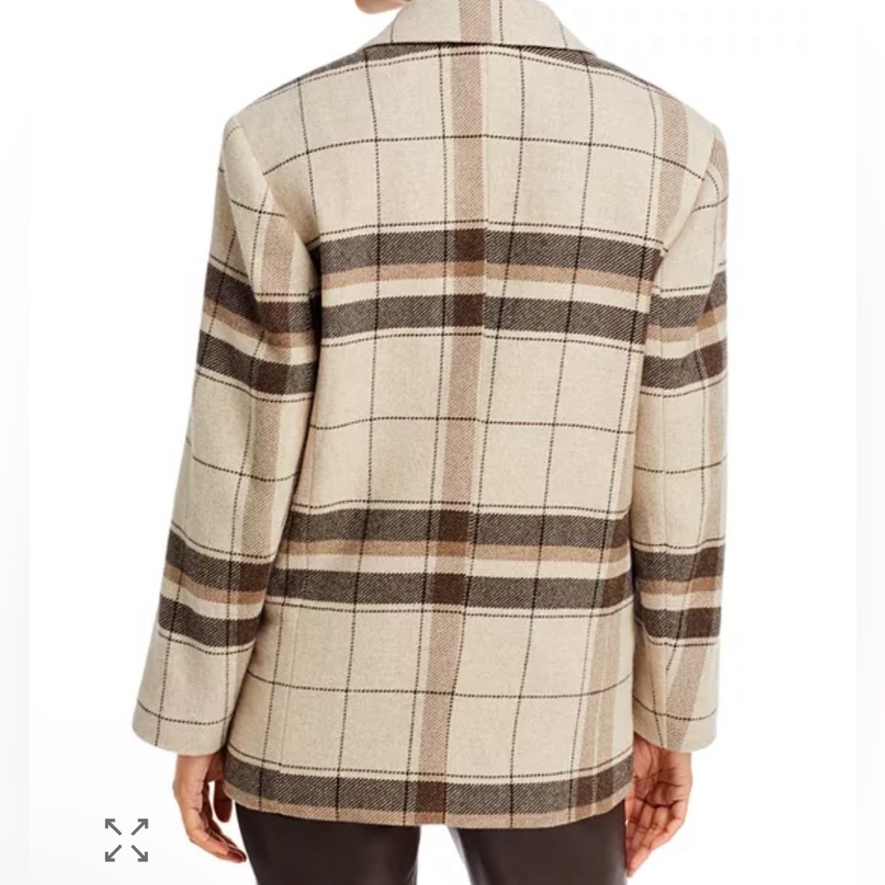 NWT ANINE Bing Quinn Plaid Blazer - Picture 3 of 3